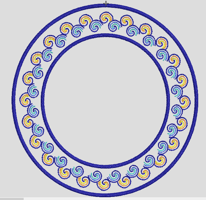 NAZAR SUNUMLUK 150*150 CM nakış deseni