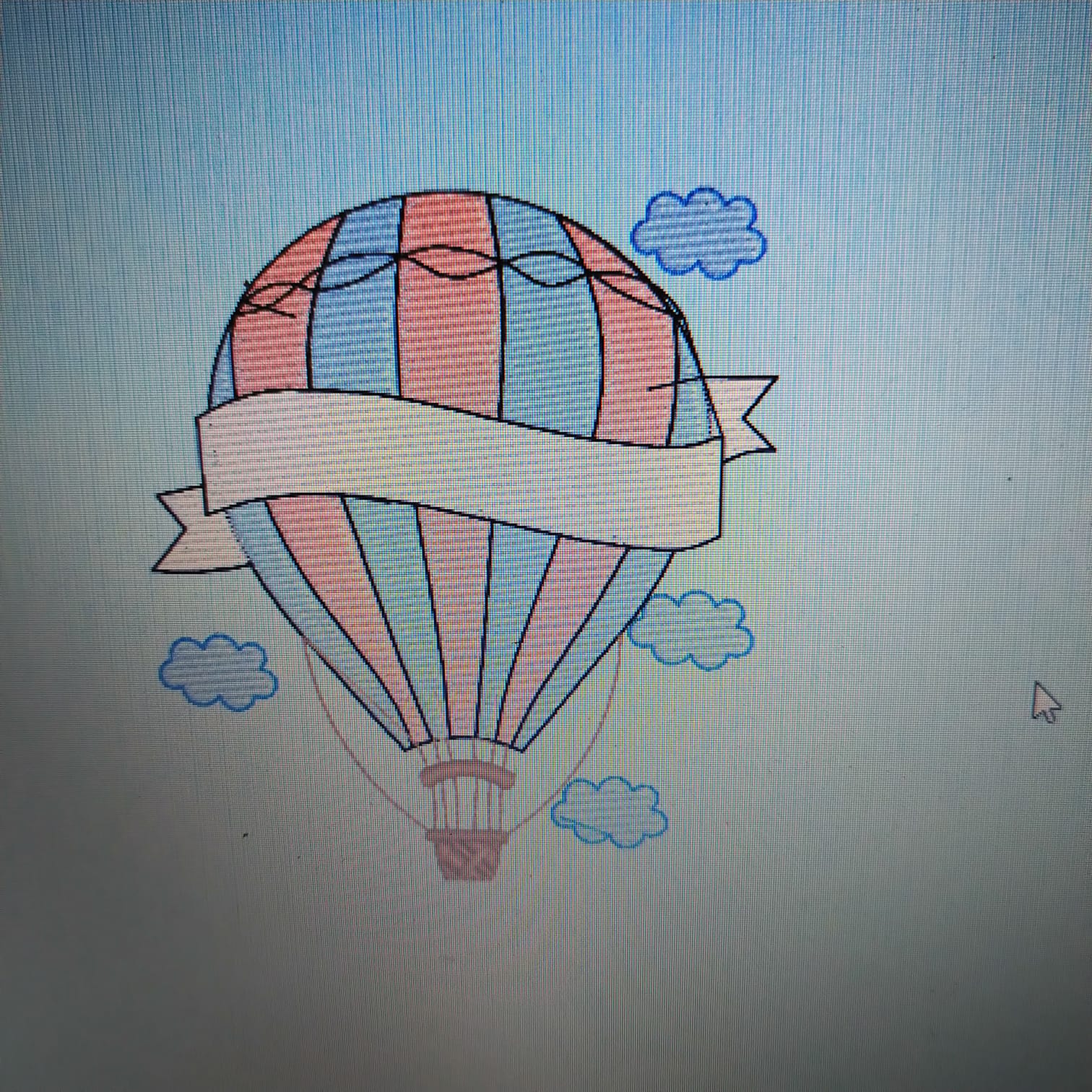 BALON (88X99 mm) nakış deseni