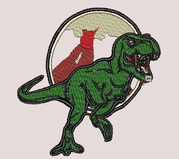 DİNAZOR TİREKX nakış deseni