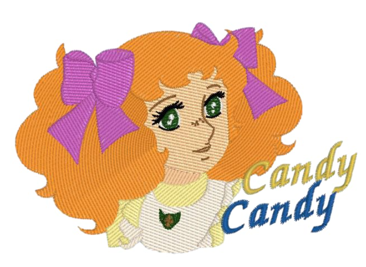 ŞEKER KIZ CANDY nakış deseni