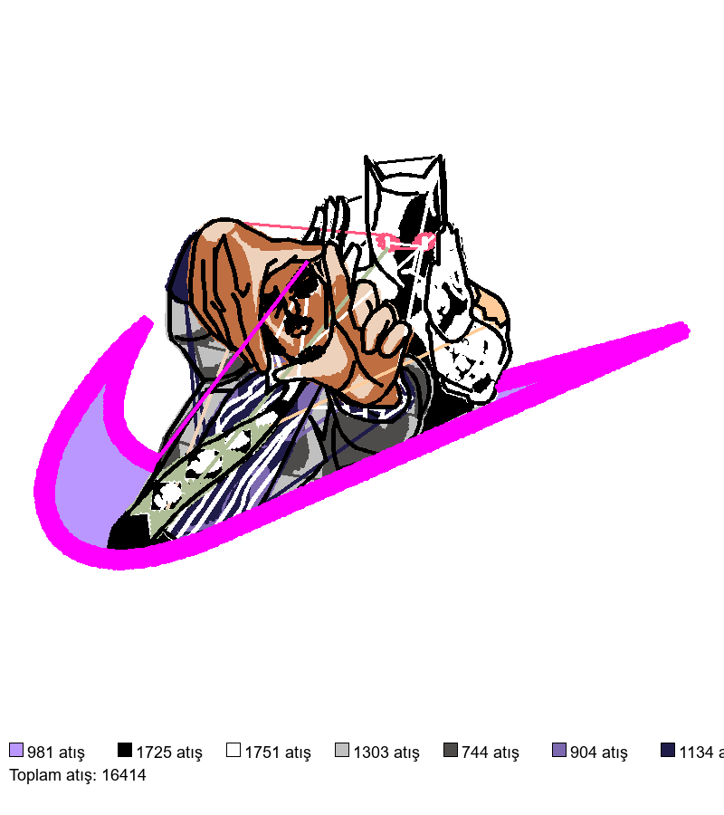 106 KILLER QUEEN nakış deseni