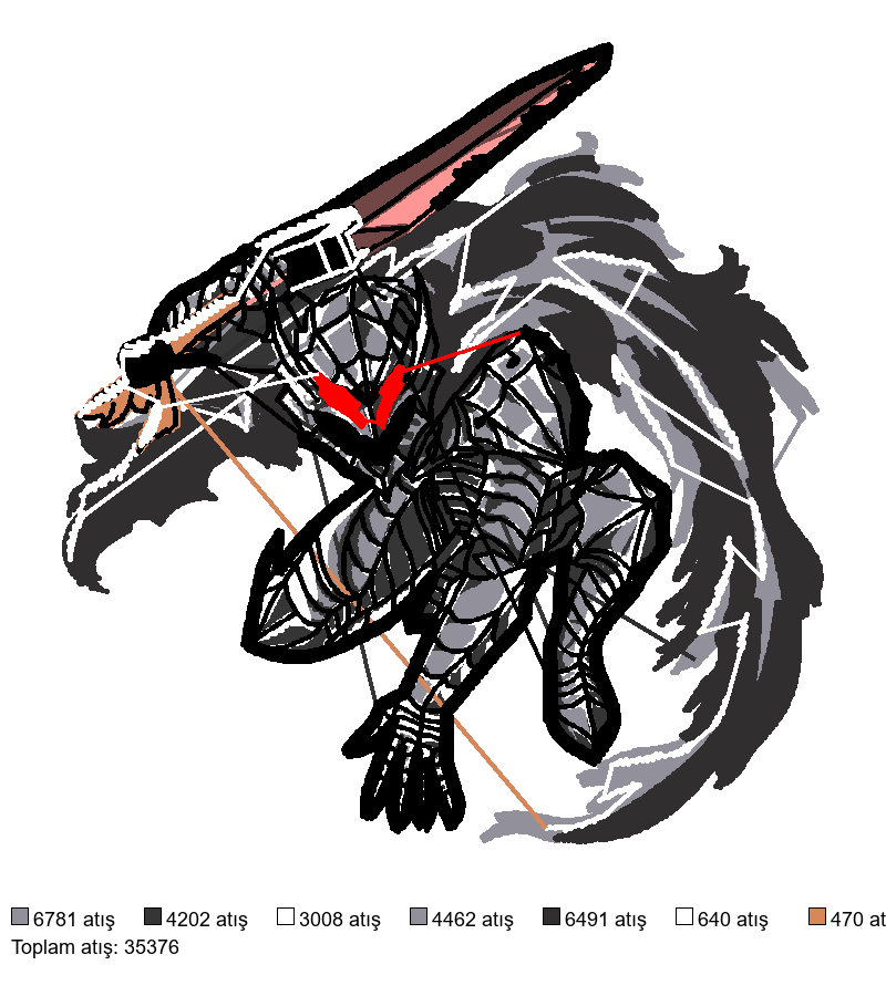 107 DEMON nakış deseni