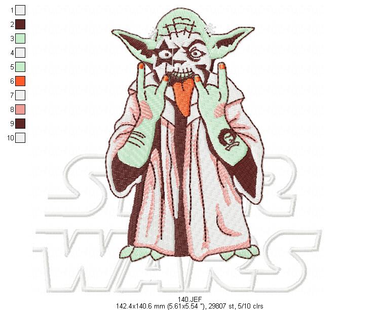 124 Star Wars nakış deseni