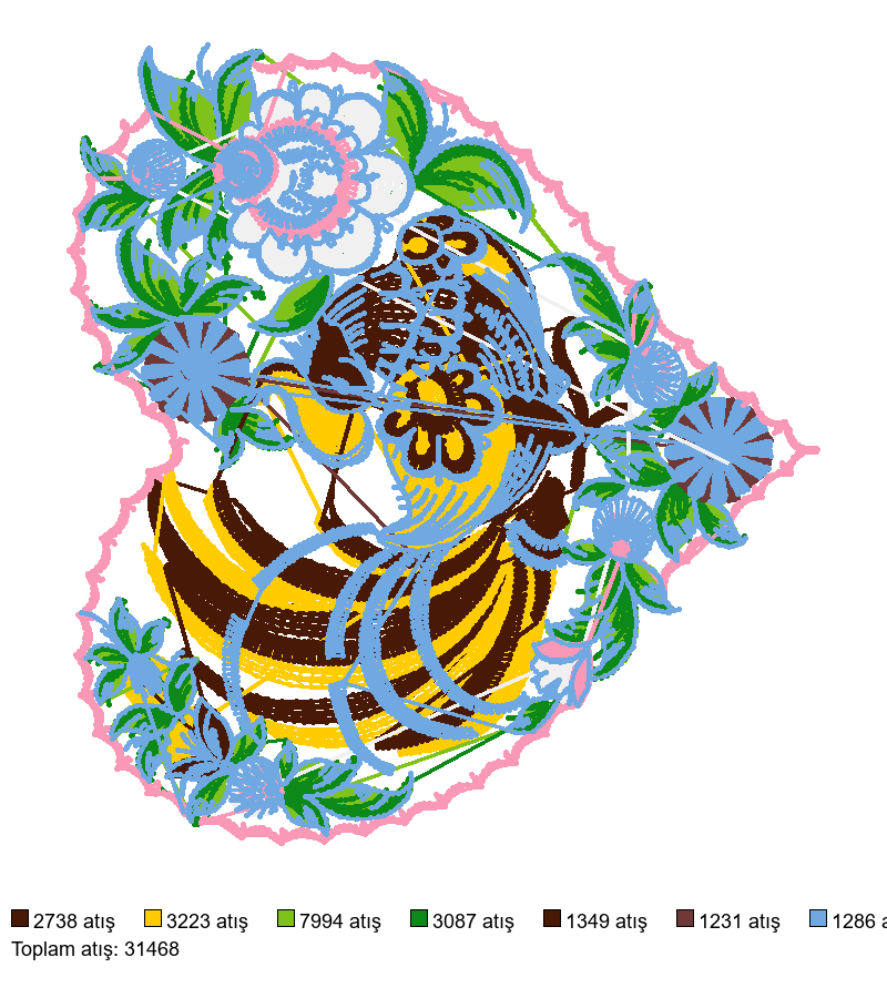 1716 nakış deseni