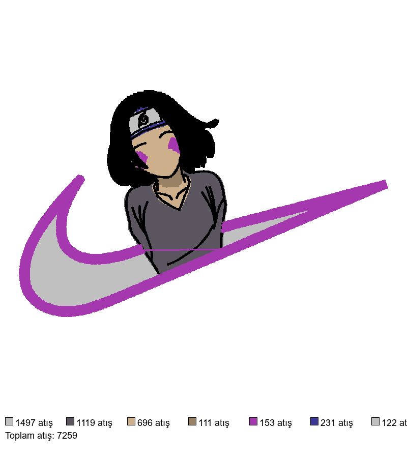 181 Nike Rin nakış deseni