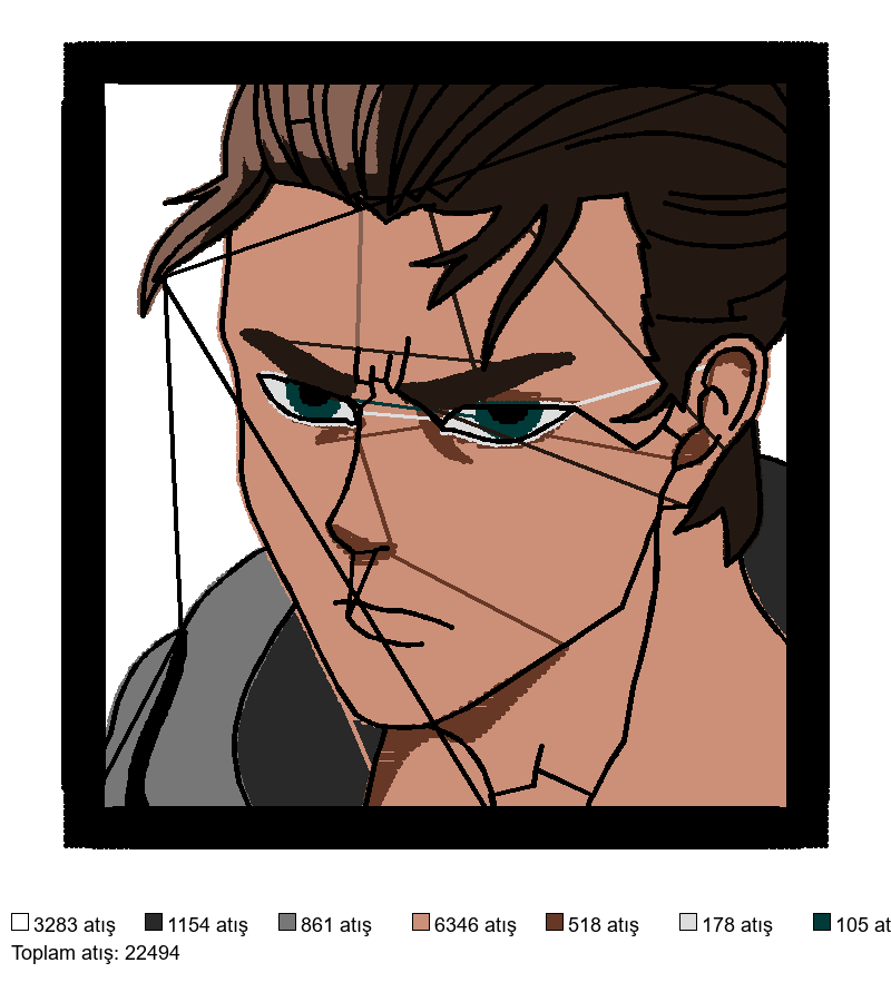 197 Anime nakış deseni