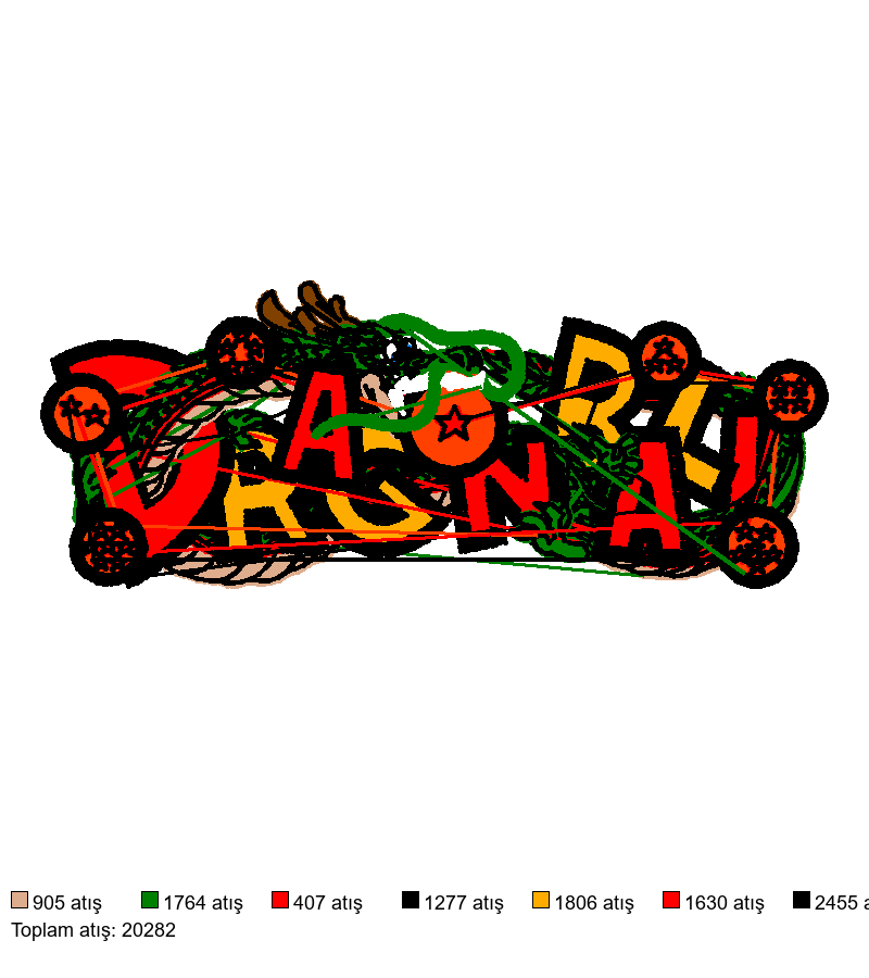 2455 nakış deseni