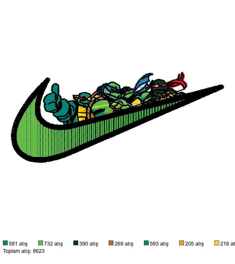 2682 nakış deseni