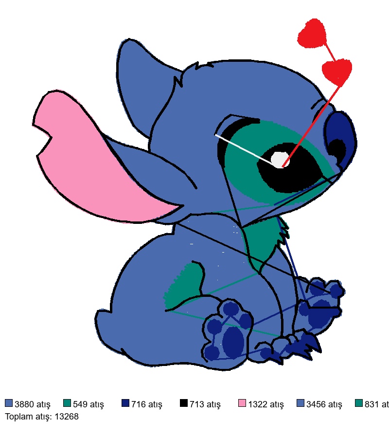 52 Stich Love »áÓ¡á´ nakış deseni