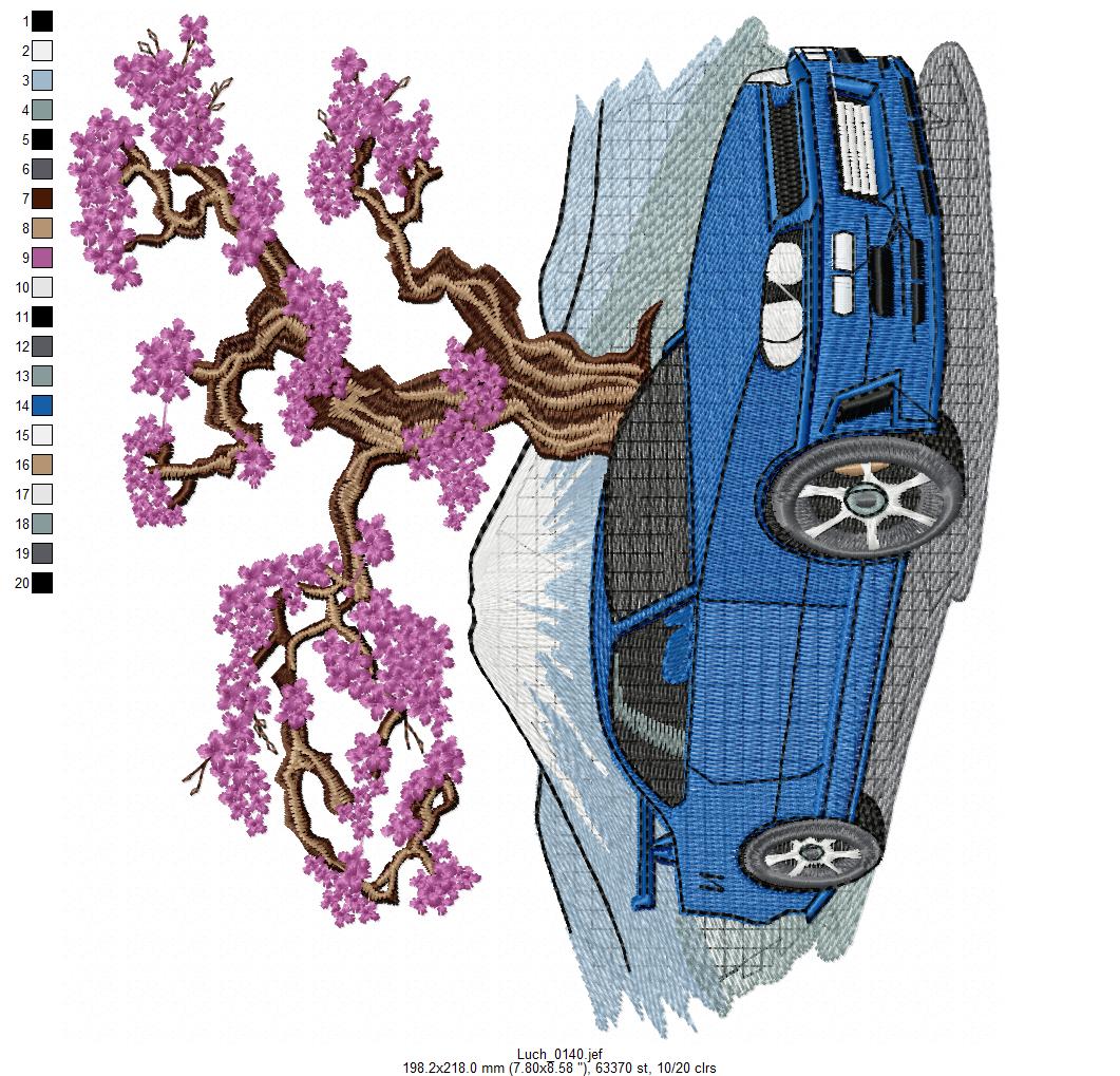 361 nakış deseni